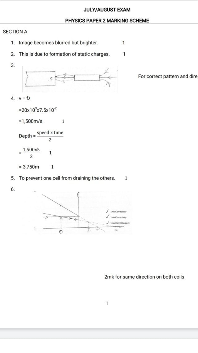Free Physics notes, schemes, lesson plans, KCSE Past Papers, Termly Examinations, revision materials and marking schemes. Free Physics notes, schemes, lesson plans, KCSE Past Papers, Termly Examinations, revision materials and marking schemes.